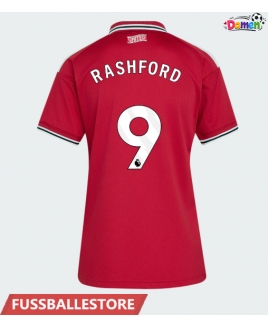 Günstige Manchester United Marcus Rashford #9 Heimtrikot Damen 2026-27 Kurzarm